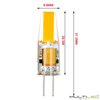 Lampara Led G4 COB 1.5W 360º 12V ACDC Blanco Frío (Regulable)