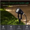 Foco LED Exterior y Jardin con Pincho 6W WIFI Mi-Light RGB + Blanco dual CCT IP65