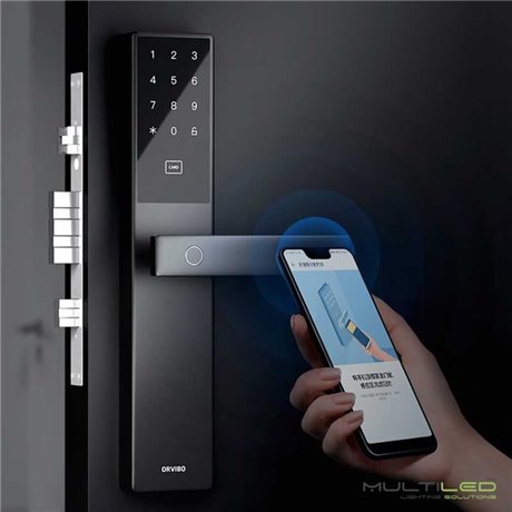 Cerradura inteligente biometrica C1 Wifi Zigbee para sistemas